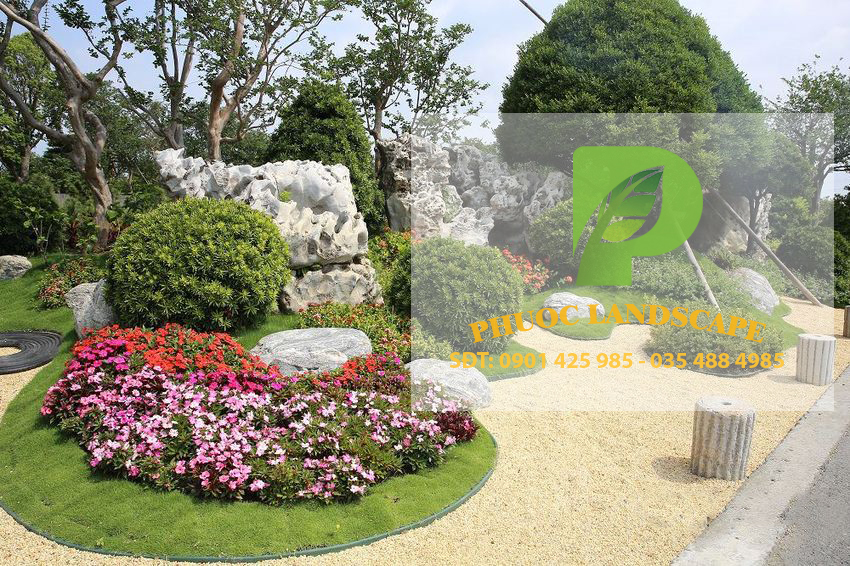 cảnh quan sân vườn đẹp Phuoc Landscape