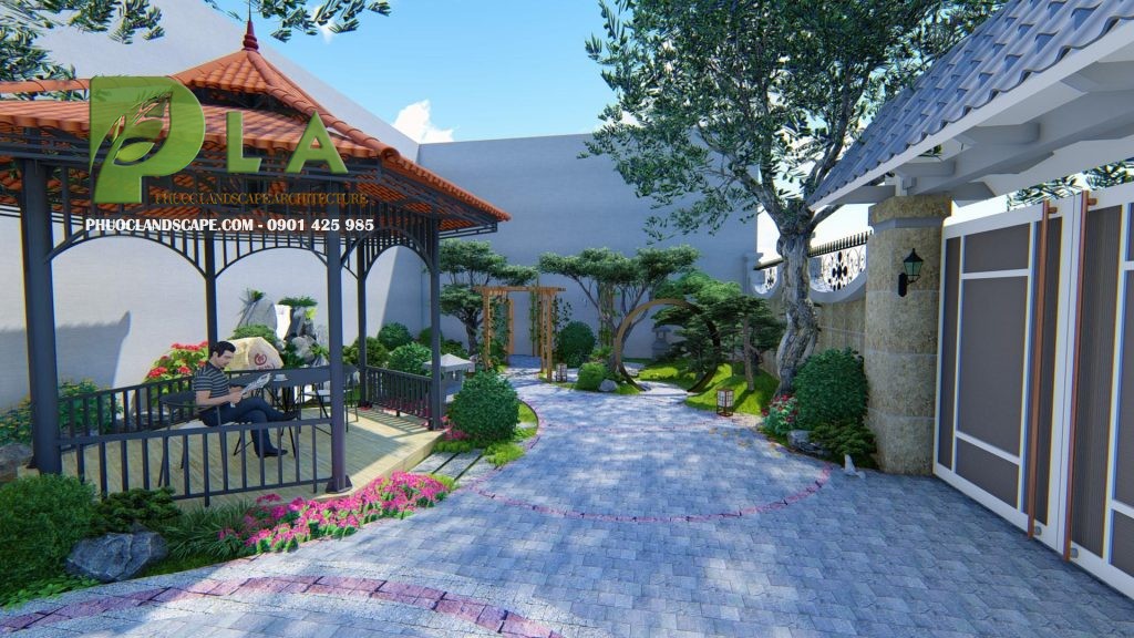 sân vườn đẹp hồ chí minh
