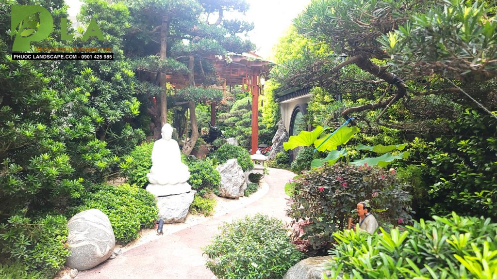 Thi công cảnh quan vườn Trung Quốc